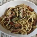 はな奥様's cooksnap of when they made キノコとベーコンの和風パスタ.