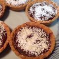hatsumaru's cooksnap of when they made 濃厚っ！生チョコバナナのタルトレット.