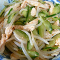 ジョンリークッカー's cooksnap of when they made 鶏肉と胡瓜の中華風和え物.