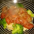 chumari's cooksnap of when they made ミートボール　ﾊﾟｽﾀ.