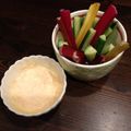 liarra's cooksnap of when they made スイスチャード茎ディップ★玉ねぎタルタル.