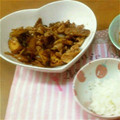 coromai's cooksnap of when they made さつまいもと豚肉の生姜焼き.