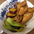 エリー222's cooksnap of when they made 簡単☆さつまいもと手羽元の炒め煮.