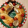 asianinaz's cooksnap of when they made クリスマス･リースパン.