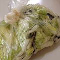 momonga222's cooksnap of when they made ビニール袋で白菜の浅漬け.