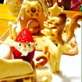 きたちゃんさん's cooksnap of when they made イチゴと生クリームで簡単サンタ♡.