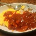 kidai_'s cooksnap of when they made ～バターライスオムライス～手抜き♪.