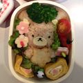 みれいい's cooksnap of when they made ☆キャラ弁☆...リラックマ.