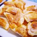 meiplu's cooksnap of when they made 余った餃子の皮で絶品！イタリアンピザ餃子.