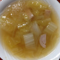 nike917's cooksnap of when they made 白菜とマロニーのふわとろ卵スープ.