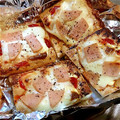 こーたんママン's cooksnap of when they made SPAMと油揚げのピザ.