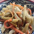 あけぐり's cooksnap of when they made 冷凍保存できる「ゴボウのきんぴら」.