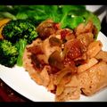 poppys's cooksnap of when they made おからこんにゃくと筍のザーサイ炒め.
