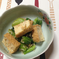 こっぺりあ's cooksnap of when they made ヘルシー♪青梗菜と厚揚げの中華風和え物.