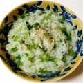 Naaatuu's cooksnap of when they made 大根菜(かぶの葉)の和風粥.