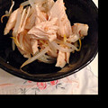 vあーちゃむv's cooksnap of when they made 簡単一品！鶏ささみともやしの塩ダレ和え.
