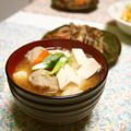 ガメコ's cooksnap of when they made いわしのつみれ味噌汁.