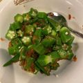 つんたゃん's cooksnap of when they made オクラの梅おかか和え.