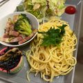 ミケネコキング's cooksnap of when they made ☆絶品明太子パスタ☆.