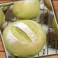 雪月花´ω｀ゞ's cooksnap of when they made ☆米粉でもっちり抹茶パン☆.
