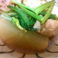 ほのー's cooksnap of when they made お酢を克服★鶏肉と大根のこっくり煮.