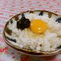 赤い電話's cooksnap of when they made ＊我が家の卵かけごはん＊.