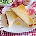 ☆ポメ☆'s cooksnap of when they made サクッとクロックムッシュ.