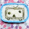 シャンプーハット's cooksnap of when they made キャラ弁☆ニコニコテレビちゃん.