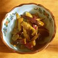 seafa's cooksnap of when they made 余った皮でもう一品★サツマイモのきんぴら.