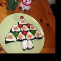 ぱんなこゆな's cooksnap of when they made 簡単　クリスマスに♪　のり巻きツリー.