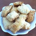 AynnuE's cooksnap of when they made パイシートで簡単チョコパイ☆.