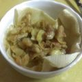 沖縄ゆかちん's cooksnap of when they made 鶏皮の勝手に素揚げ(*^^*)/.