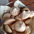 Aray's cooksnap of when they made 卵白焼き菓子イチゴ味ver..