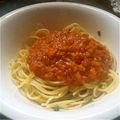 ナチャーロ's cooksnap of when they made 簡単♡ミートソースパスタ.