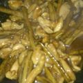 ダックスまろ's cooksnap of when they made 鶏肉とごぼうの甘辛炒め.