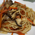 remiko's cooksnap of when they made きのこの森＊和山椒パスタ.