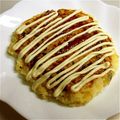 Mike929's cooksnap of when they made 簡単美味★お一人様ランチにお好み焼き飯.