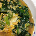 ムーヒツジ's cooksnap of when they made 小松菜の卵とじ.