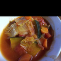 xxmiaxx's cooksnap of when they made かぼちゃのトマト缶煮込み.