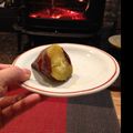 ﾐﾐｽｹ's cooksnap of when they made 薪ストーブで作る焼き芋.