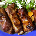 sara1213's cooksnap of when they made 調味料3つ★我が家の簡単和風スペアリブ.
