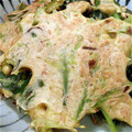 キ・リ・ン's cooksnap of when they made 小麦粉で作る我が家のお好み焼き.
