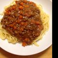 シノッツ's cooksnap of when they made 家にある調味料で簡単ミートソｰス ♡.
