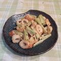 オレンジリング's cooksnap of when they made 簡単!ちくわとピーマンのマヨ炒め.