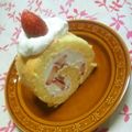 uzu1118's cooksnap of when they made ☆割れない☆簡単☆ロールケーキ生地☆.