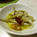 Gargantua's cooksnap of when they made 簡単◆ワカサギのアヒージョ◆おつまみ.