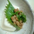 myukitty's cooksnap of when they made 納豆に豆腐と大葉～ο～ο～ο.