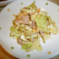 matiyo's cooksnap of when they made キャベツとハムとゆで卵.