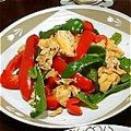 kasumidori's cooksnap of when they made 赤黄緑の色鮮やか、ピーマン炒め.