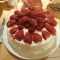 conati's cooksnap of when they made 基本のスポンジ生地で作るショートケーキ.
